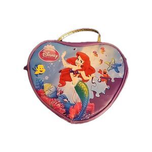 Disney Princess Gift The Little Mermaid Jigsaw Puzzle Set Carrying Bag Purse Fun